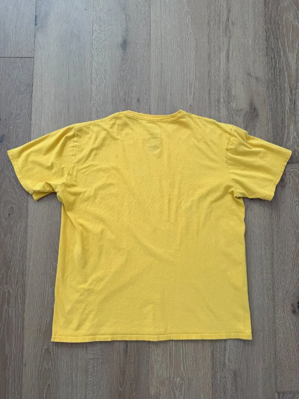 The North Face T-Shirt Men Large Gold Yellow Black Half Dome Graphic Tee Classic